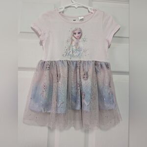 Pink and Blue Elsa Dress